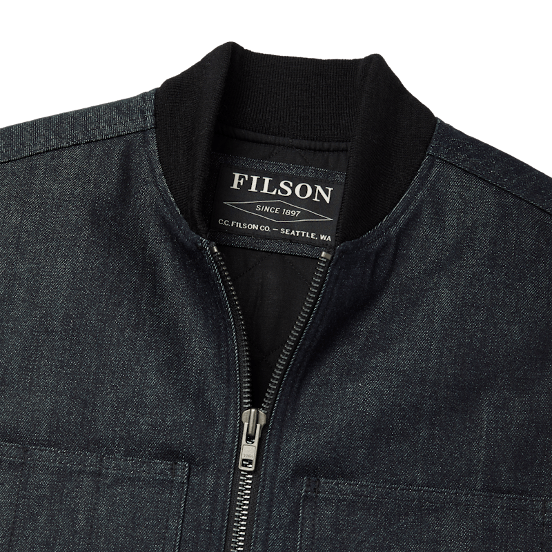 Denim Insulated Work Vest