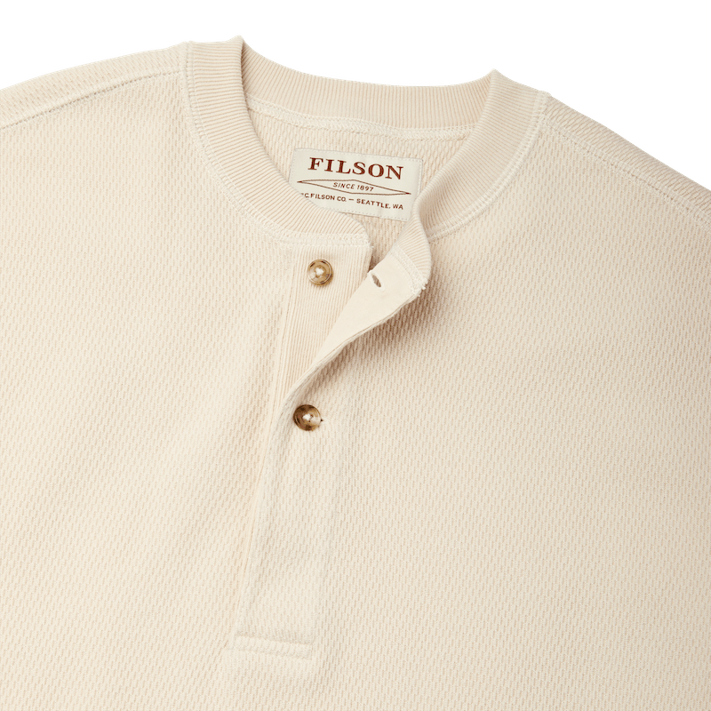 Waffle Knit Henley
