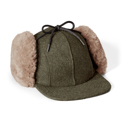 Double Mackinaw Wool Cap