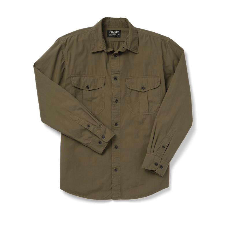 Washed Feather Cloth Shirt