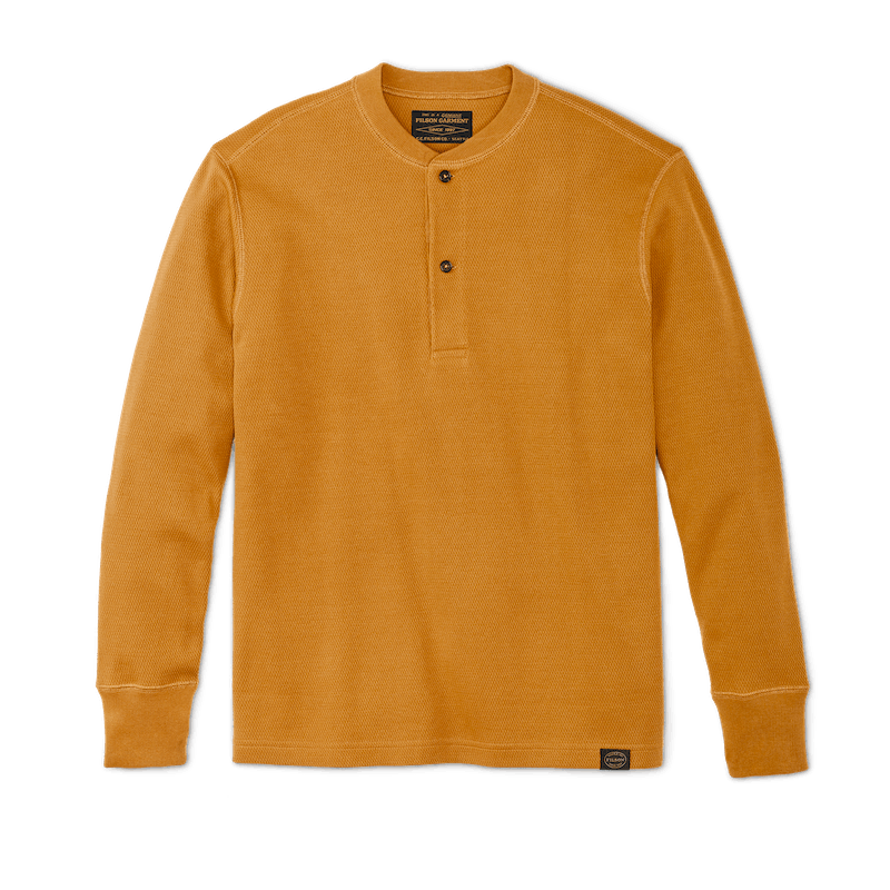 Waffle Knit Henley