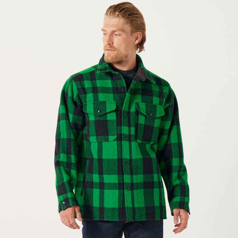 Lined Mackinaw Wool Jac-Shirt