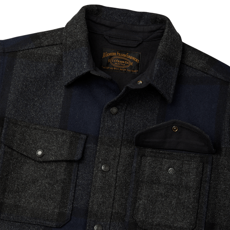 Lined Mackinaw Wool Jac-Shirt