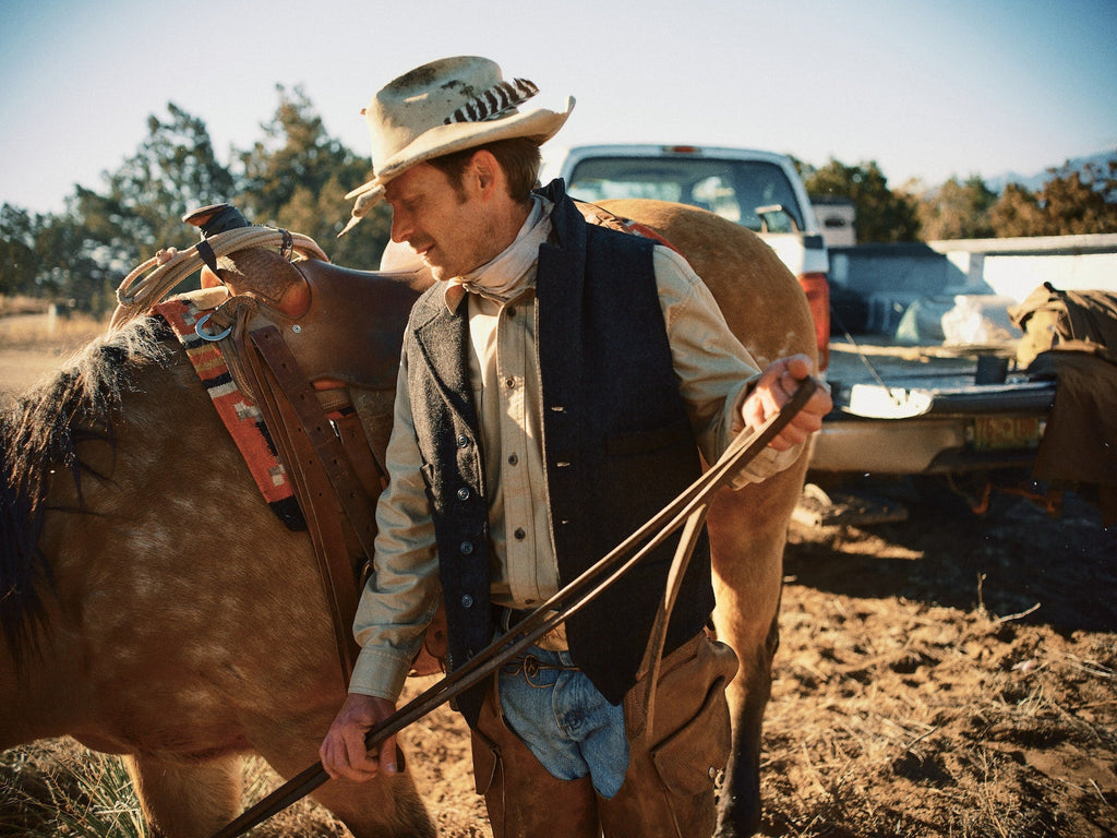 Mackinaw Wool Western Vest
