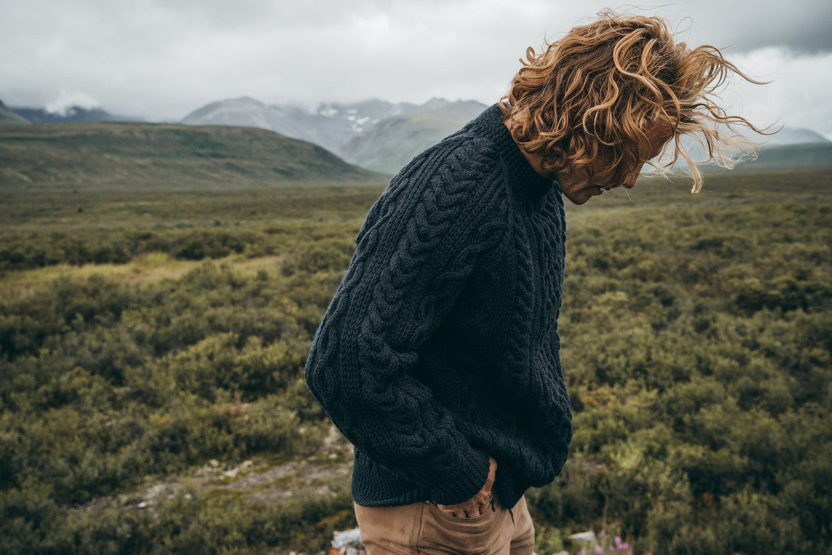Wool Fisherman's Sweater