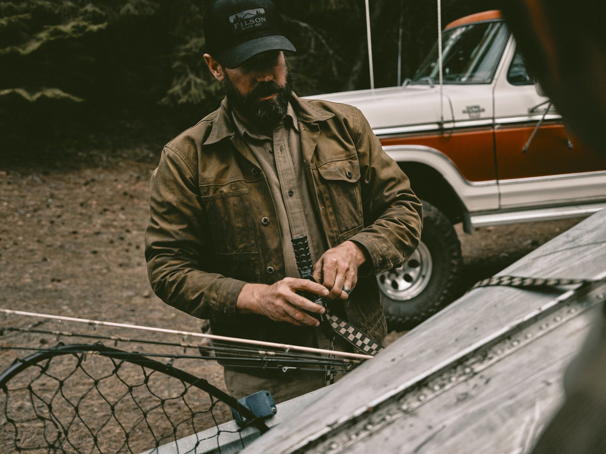 Tin Cloth Short Lined Cruiser Jacket