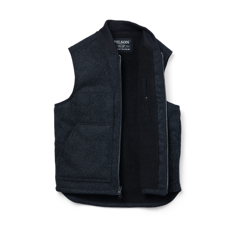 Lined Mackinaw Wool Work Vest
