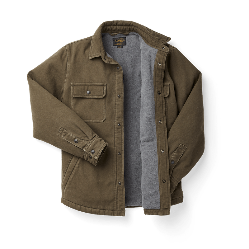 Fleece Lined Jac-Shirt