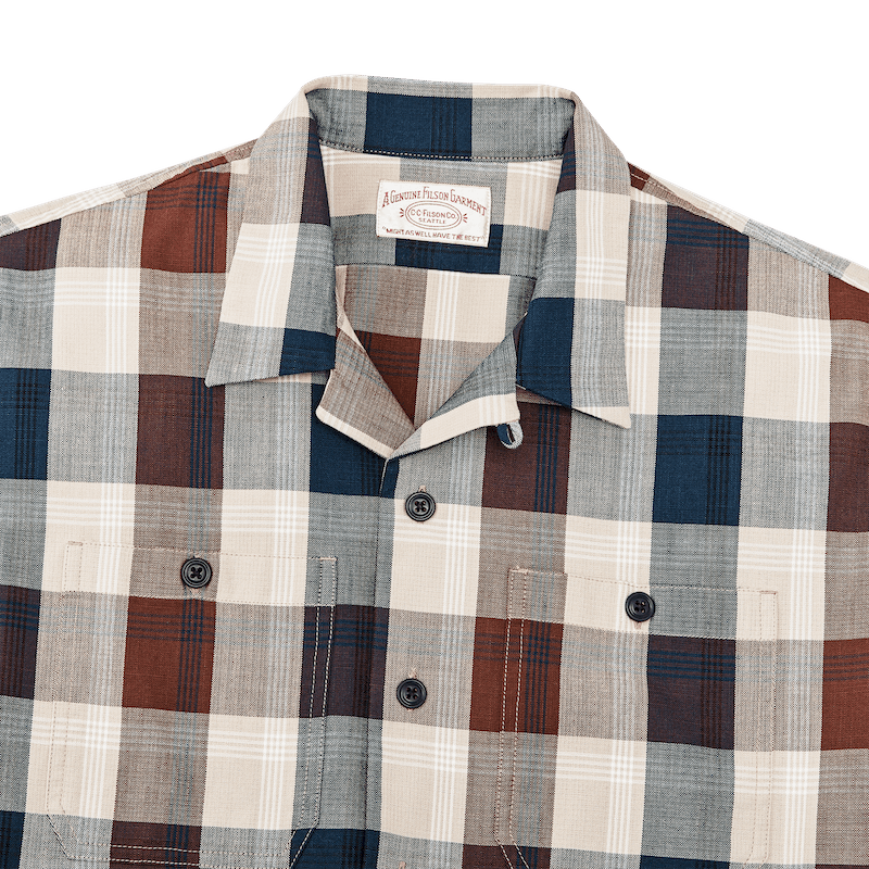 Rustic Short Sleeve Camp Shirt