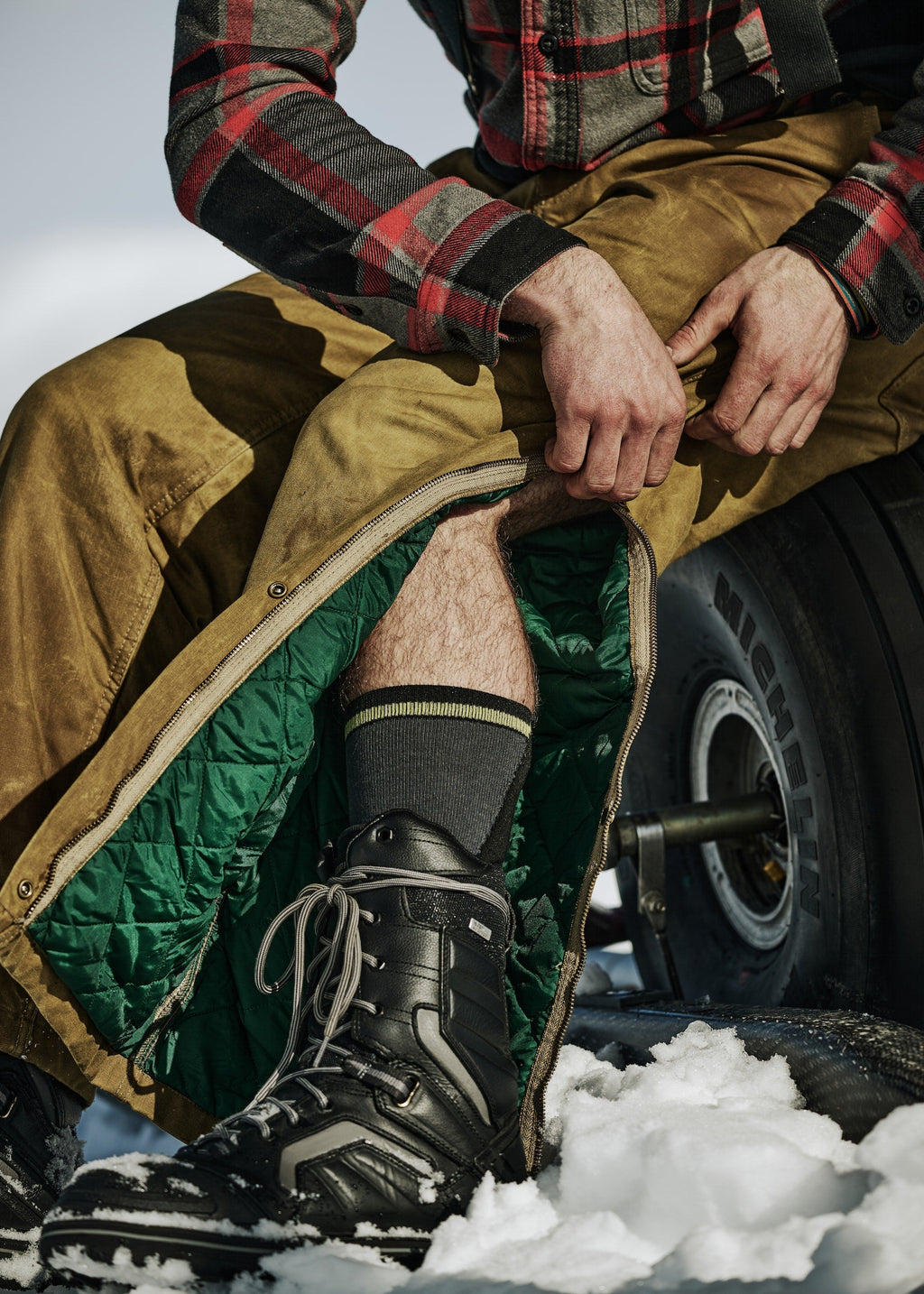 Insulated Tin Cloth Pants
