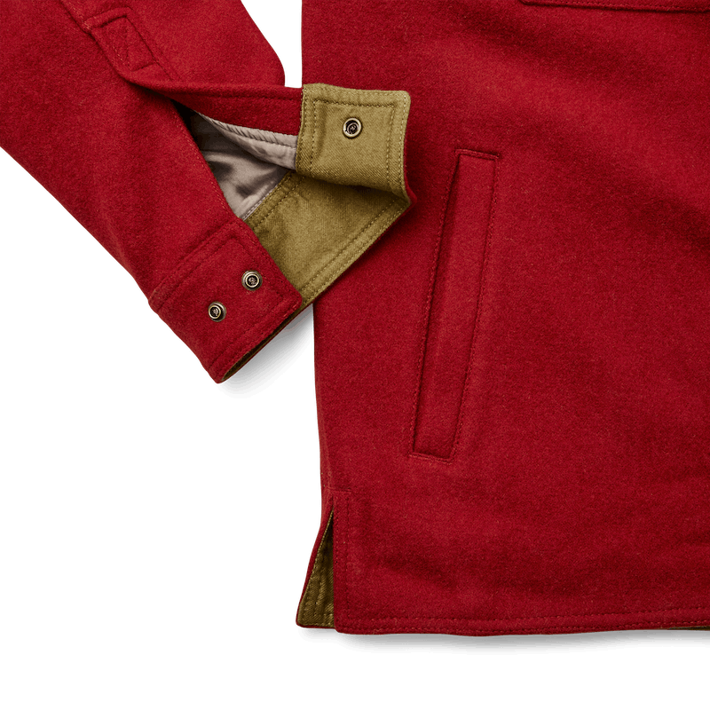 Lined Mackinaw Wool Jac-Shirt